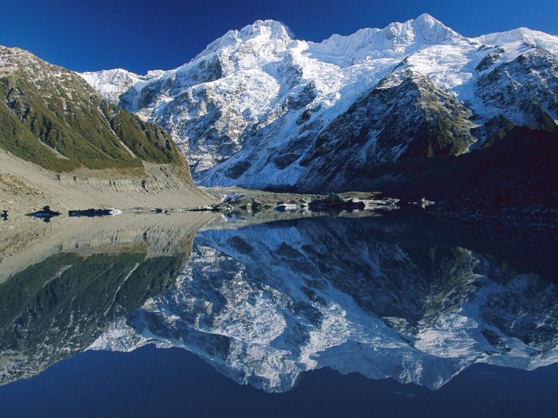 Mount Cook in New Zealand